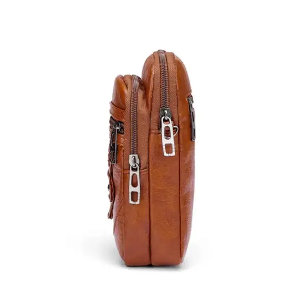 Handytasche Damen zum Umhängen mit Reißverschlussfächern – Bild 2