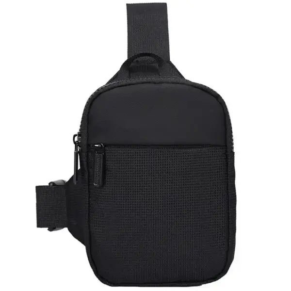 Sling Bag Crossbody Bag Herren mit Reißverschluss-Fronttasche – Bild 3