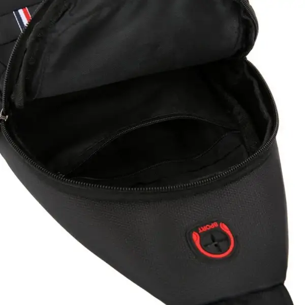 Umhängetasche Herren als Brusttasche aus Oxford-Stoff – Bild 3
