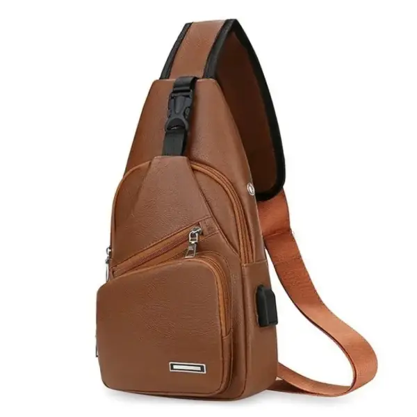 Graue Umhängetasche Damen als Sling Bag mit Schrägtasche